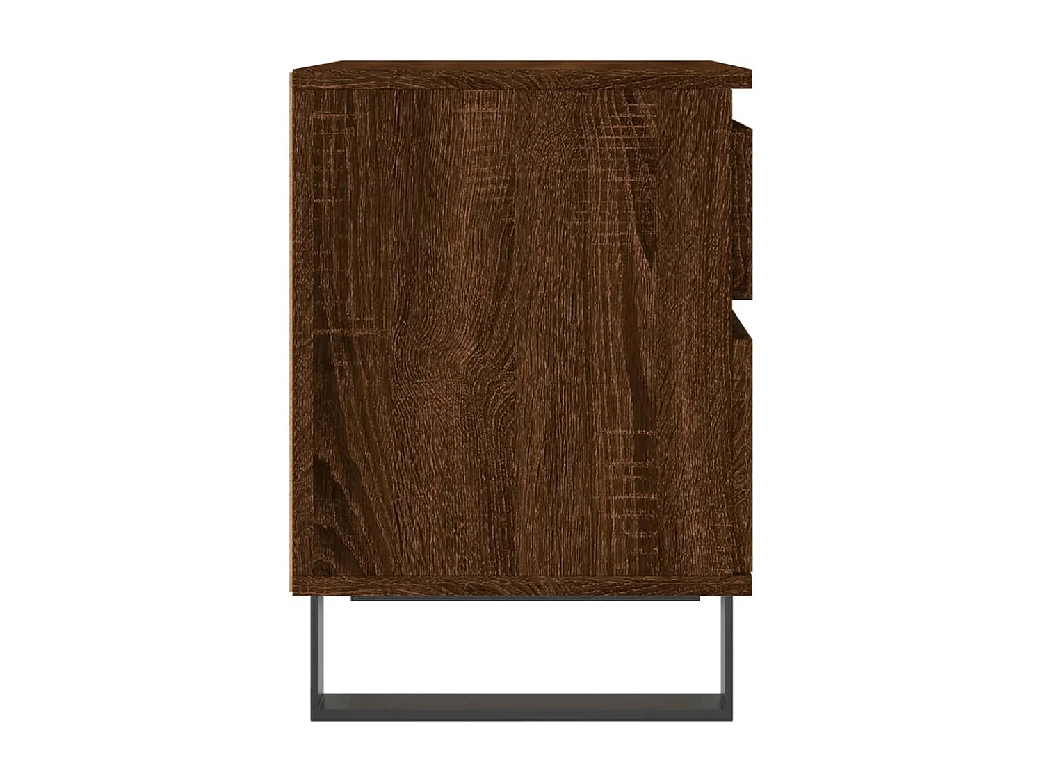 Rinald  Tables de chevet 2 pcs chêne marron 40x35x50 cm bois ingénierie