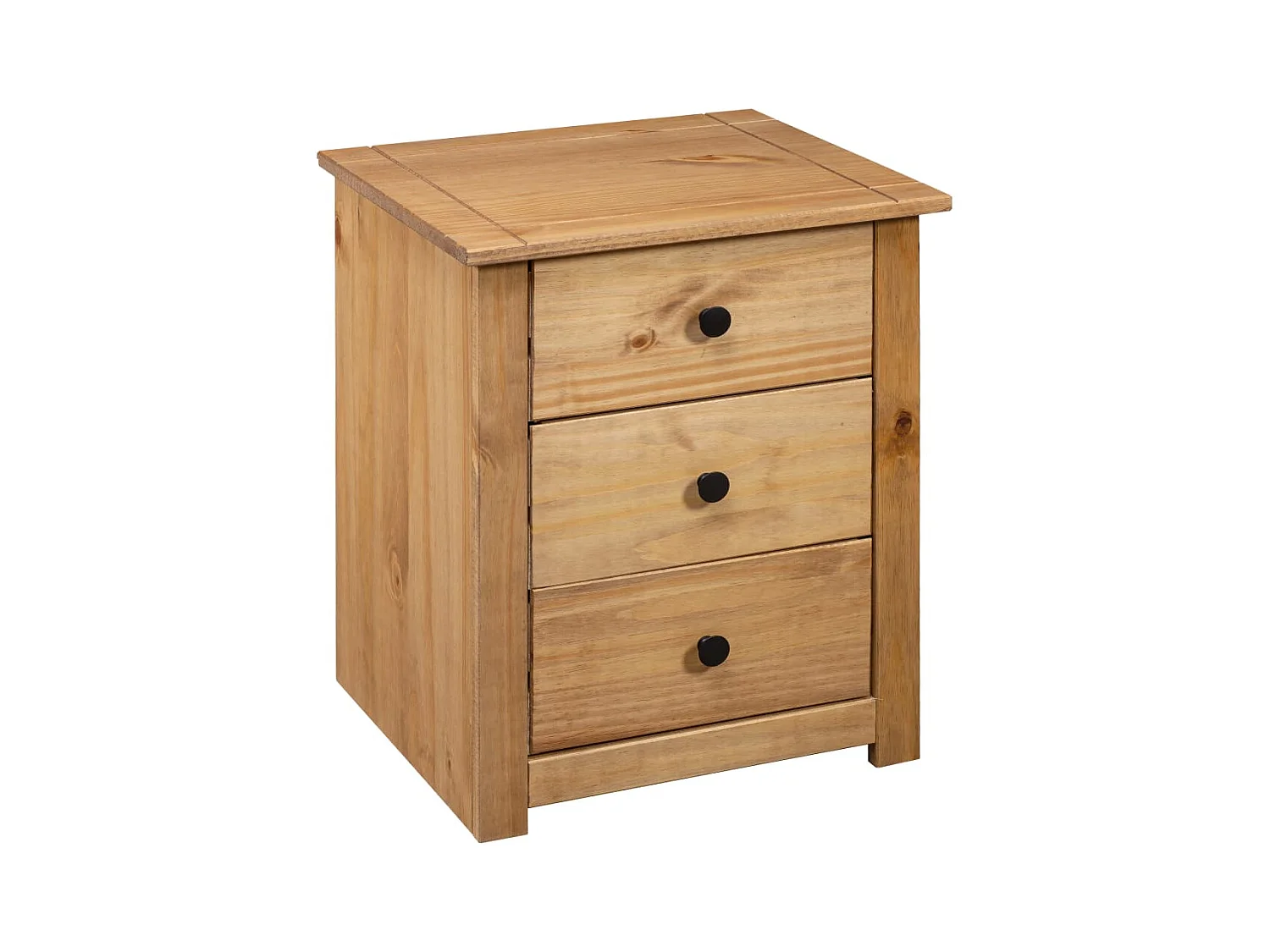 Mourad  Table de chevet 46x40x57 cm Pin Gamme Panama