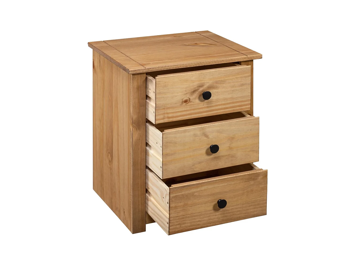 Mourad  Table de chevet 46x40x57 cm Pin Gamme Panama