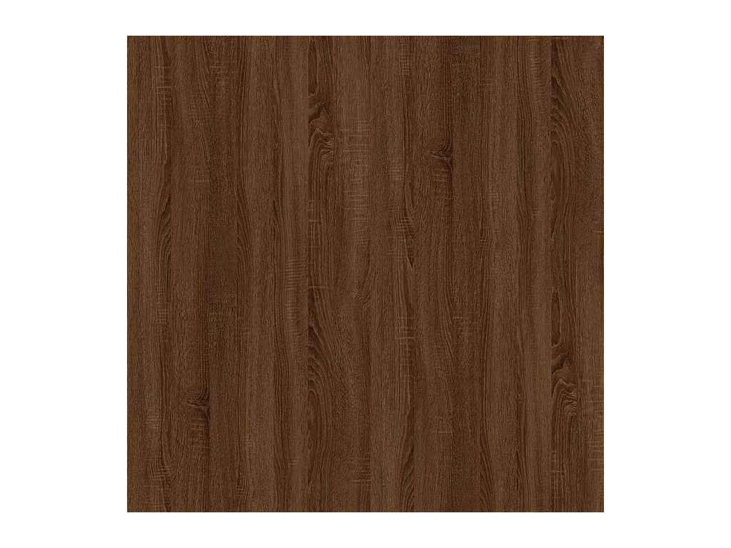 Zalindra  Table de chevet Chêne marron 57x55x36 cm Bois d'ingénierie