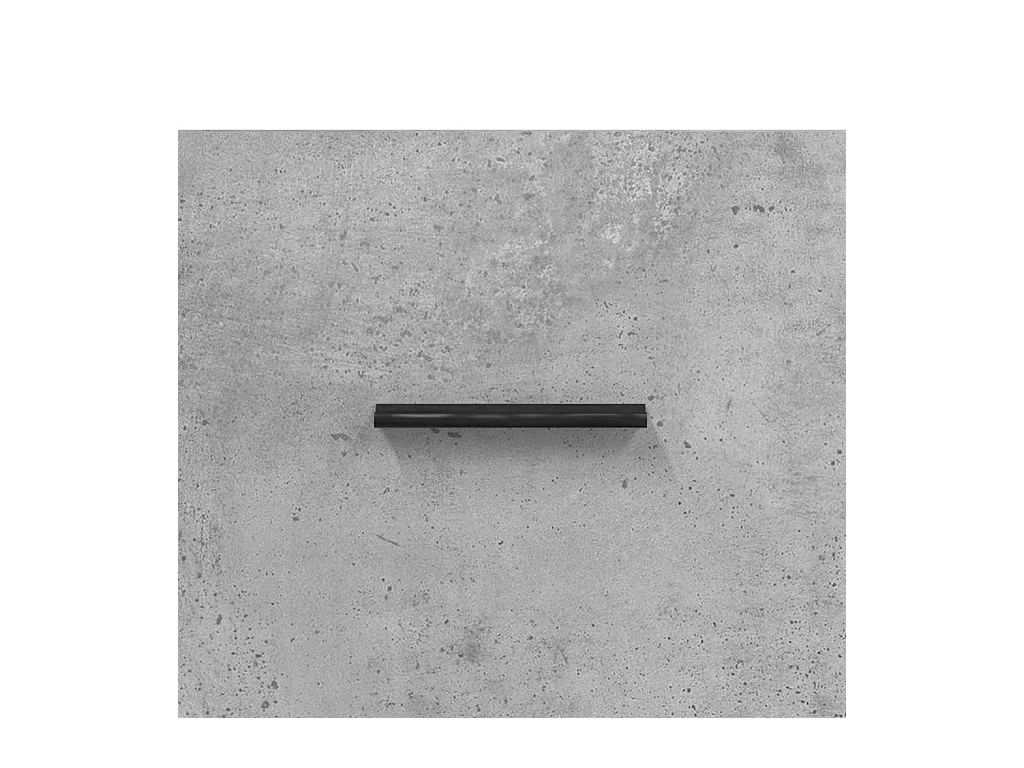 Brad John  Tables de chevet 2pcs gris béton 40x35x47,5cm bois d’ingénierie