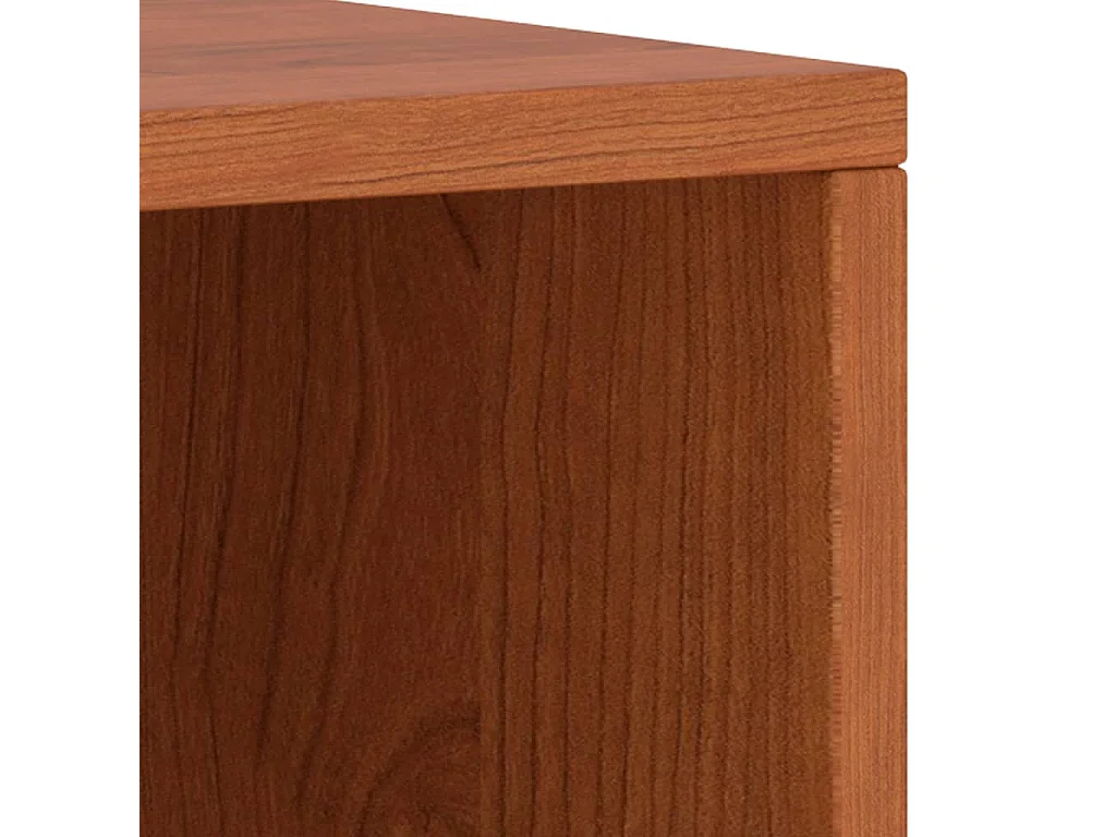 Snorfin  Tables de chevet 2pcs Marron miel 35x30x40cm Bois de pin massif