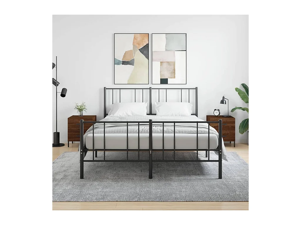 Mikael  Tables de chevet 2 pcs chêne marron 40x35x47,5 cm