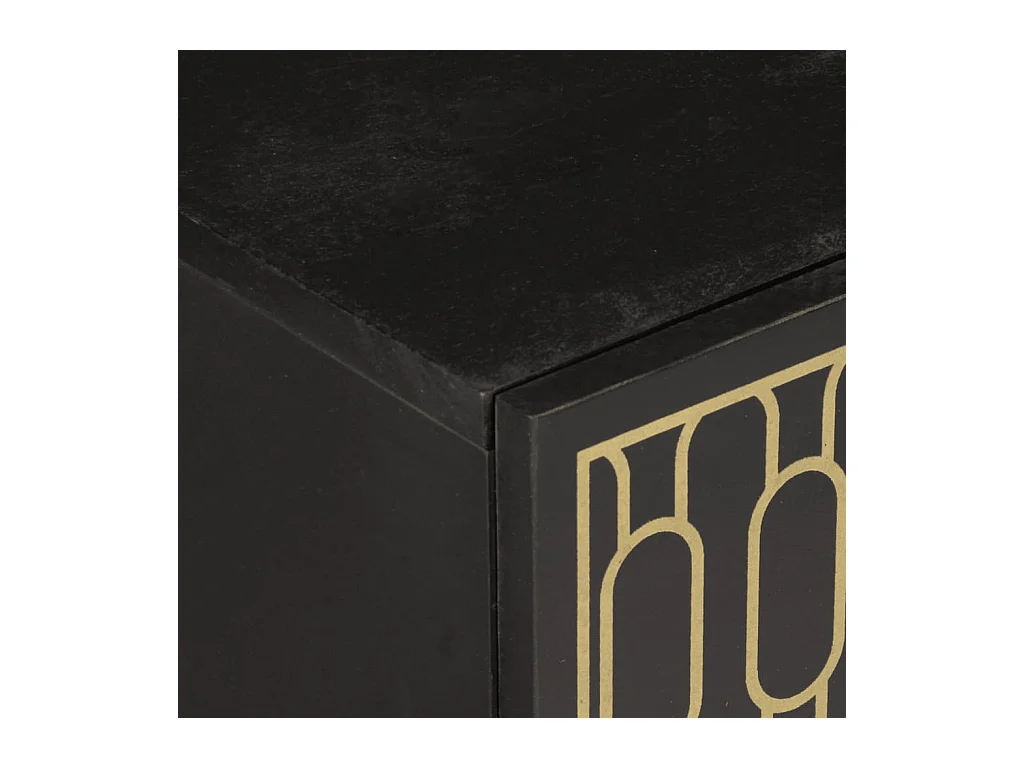 Claire-Viviane-Anne  Table de chevet 50x33x60 cm bois de manguier massif