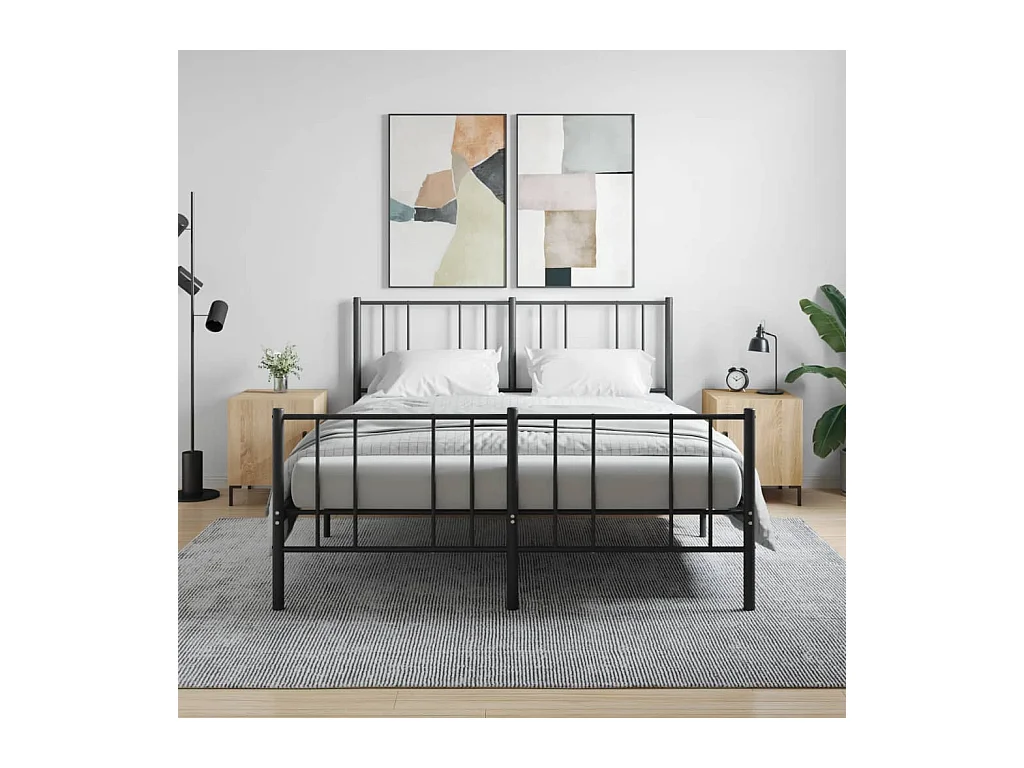 Emarente  Tables de chevet 2 pcs chêne sonoma 40x40x50 cm bois ingénierie