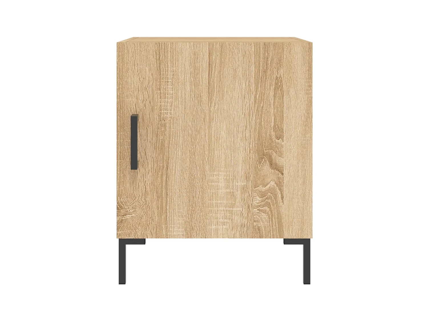 Emarente  Tables de chevet 2 pcs chêne sonoma 40x40x50 cm bois ingénierie