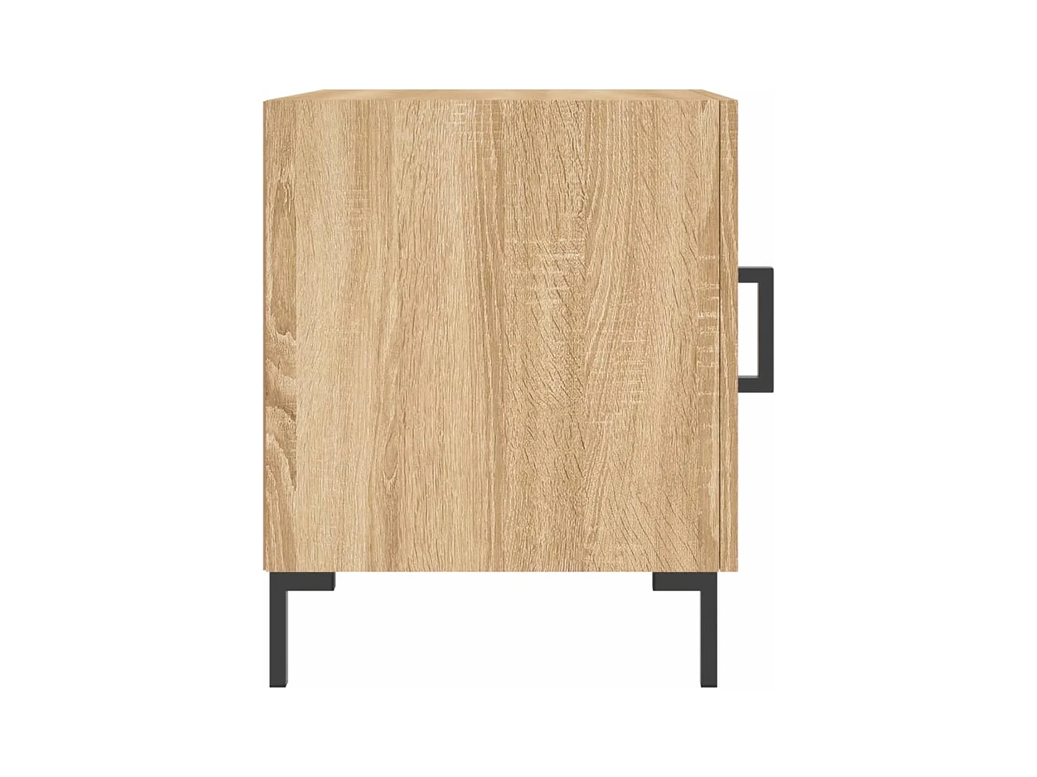 Emarente  Tables de chevet 2 pcs chêne sonoma 40x40x50 cm bois ingénierie