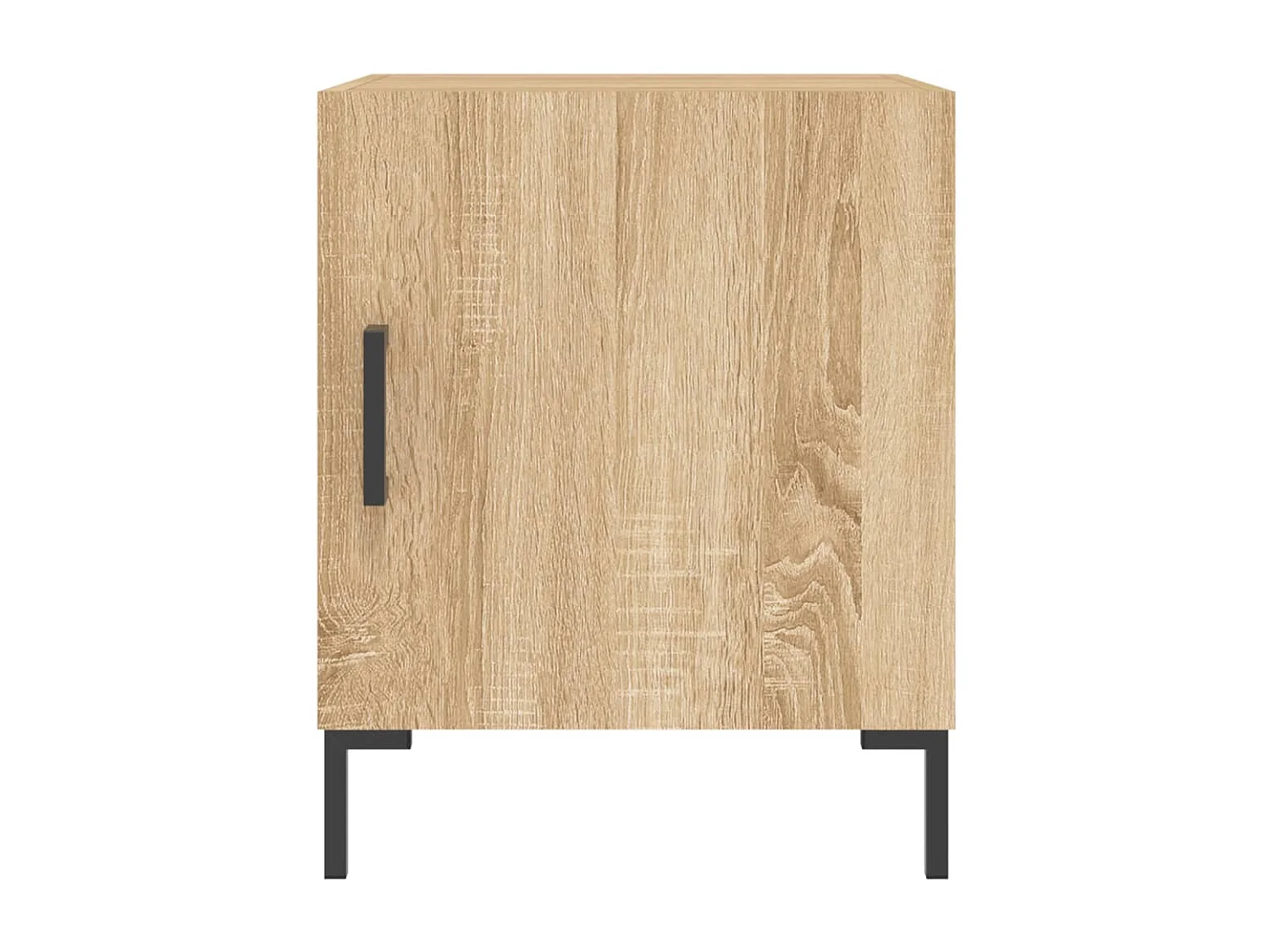 Emarente  Comodini 2 pz Rovere Sonoma 40x40x50 cm in Legno Multistrato