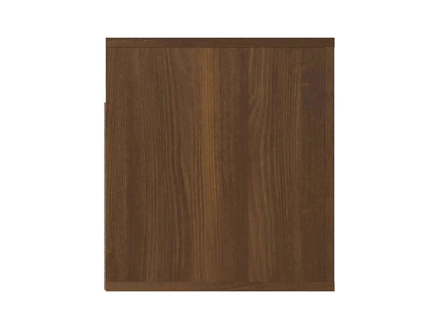 Pyren  Table de chevet murale Chêne marron 50x36x40 cm