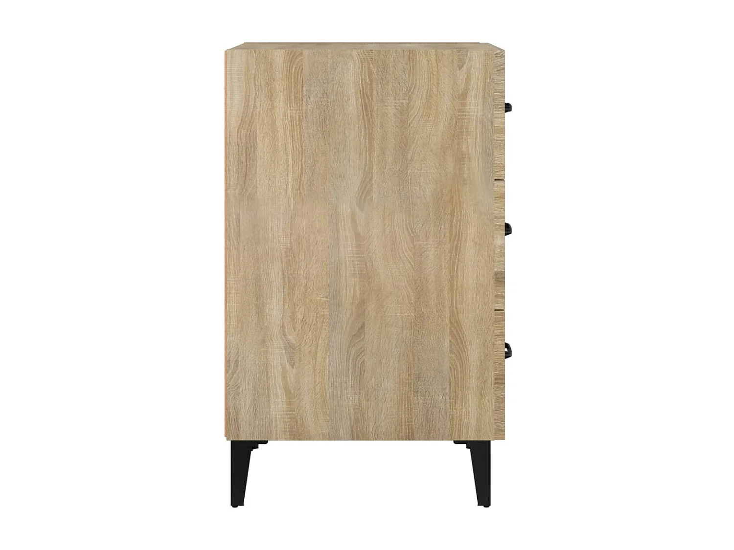 Åsgeir  Table de chevet chêne sonoma 40x40x66 cm bois d'ingénierie