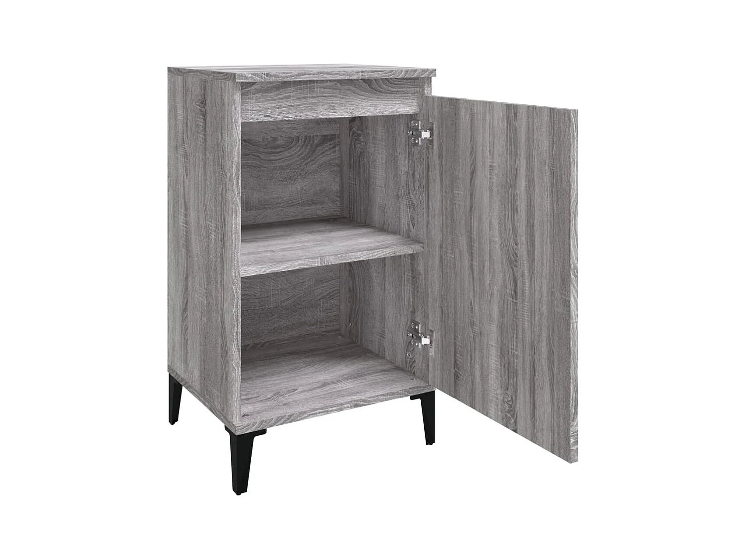 Riley Mae  Tables de chevet 2 pcs sonoma gris 40x35x70cm bois d'ingénierie