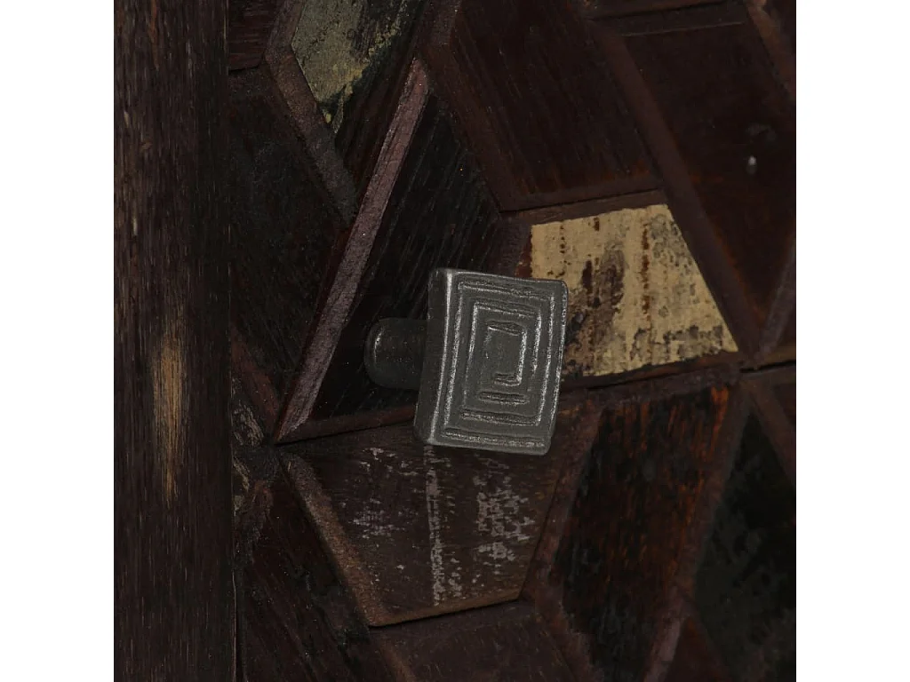 Garden Furniture -  Table de chevet Bois de récupération solide 40 x 30 x 50 cm