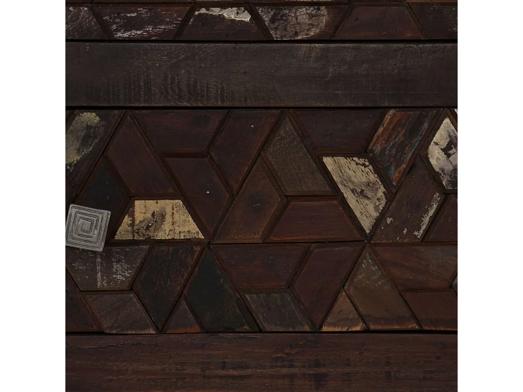 Garden Furniture -  Table de chevet Bois de récupération solide 40 x 30 x 50 cm