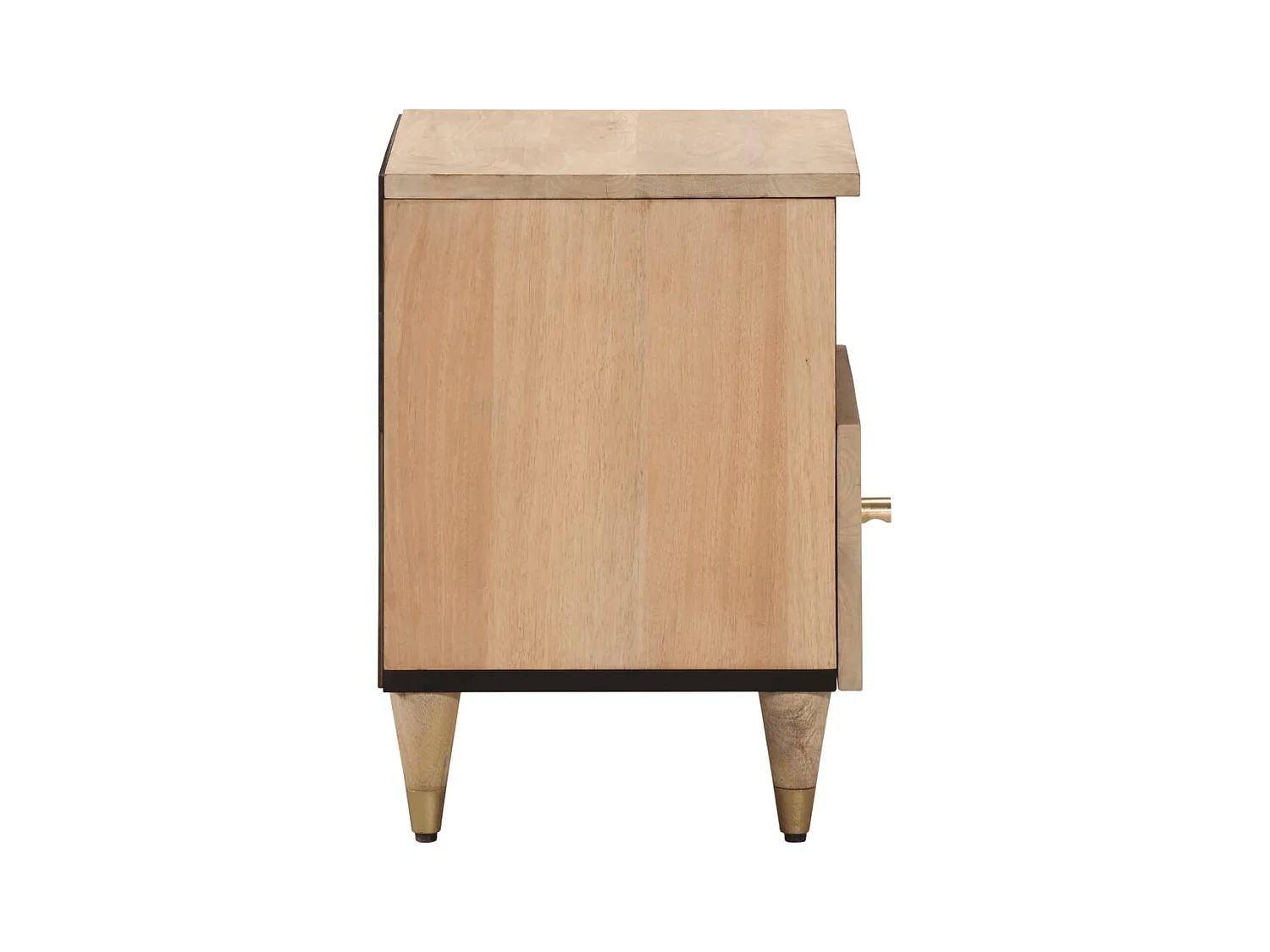 Ingebrigt  Tables de chevet 2 pcs 40x33x46 cm Bois de manguier solide