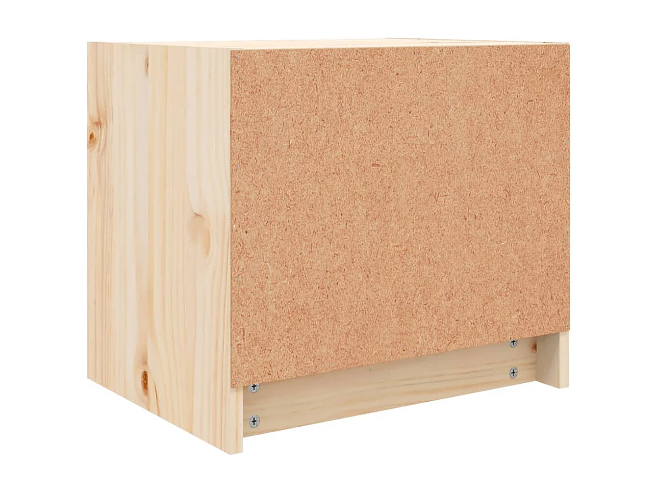 Claire-Françoise-Louise  Tables de chevet 2 pcs 40x31x35,5 cm bois de pin massif