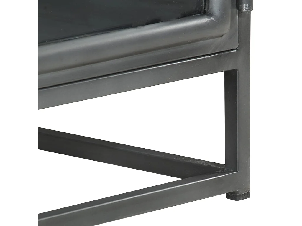 Garden Furniture -  Table de chevet Gris 40x30x50 cm Bois d'acacia massif