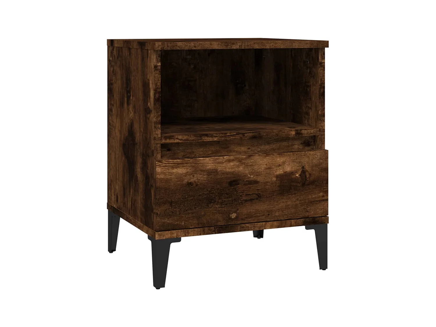 Centennial  Table de chevet Chêne fumé 40x35x50 cm