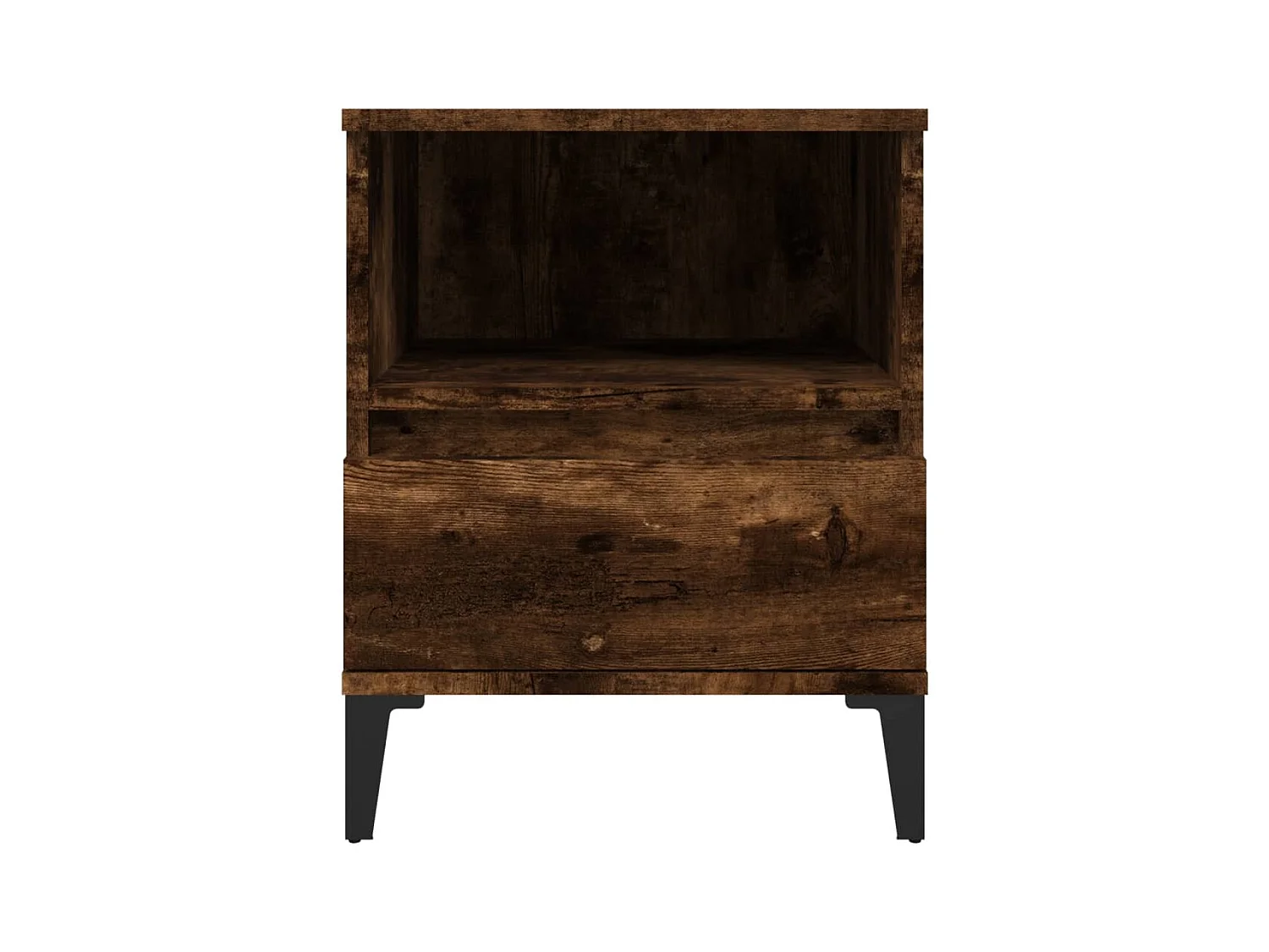 Centennial  Table de chevet Chêne fumé 40x35x50 cm