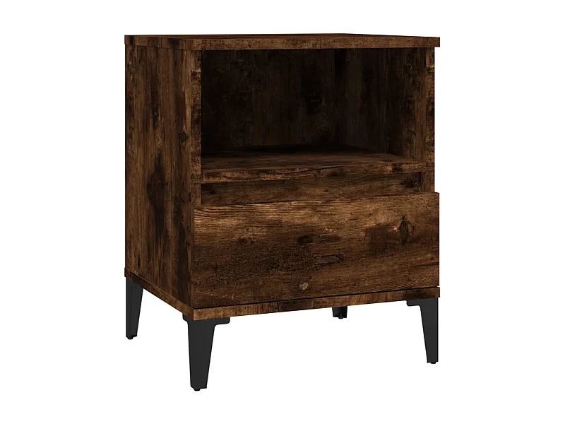 Centennial  Comodino Rovere Fumo 40x35x50 cm