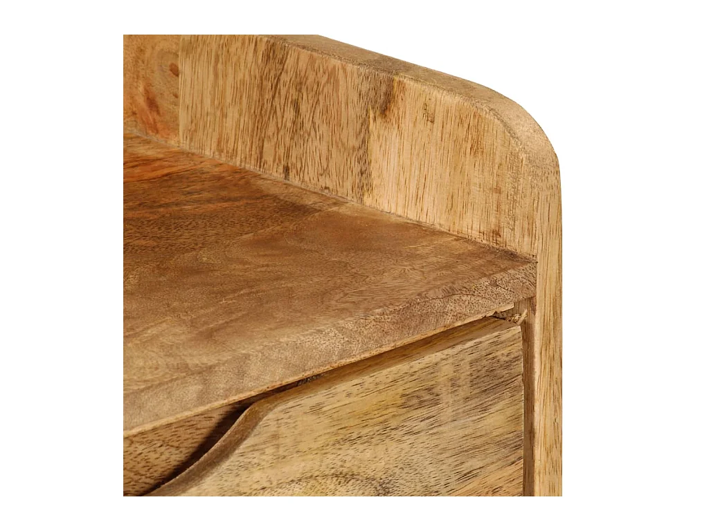 Garden Furniture -  Table de chevet Bois de manguier massif 40 x 30 x 59,5 cm