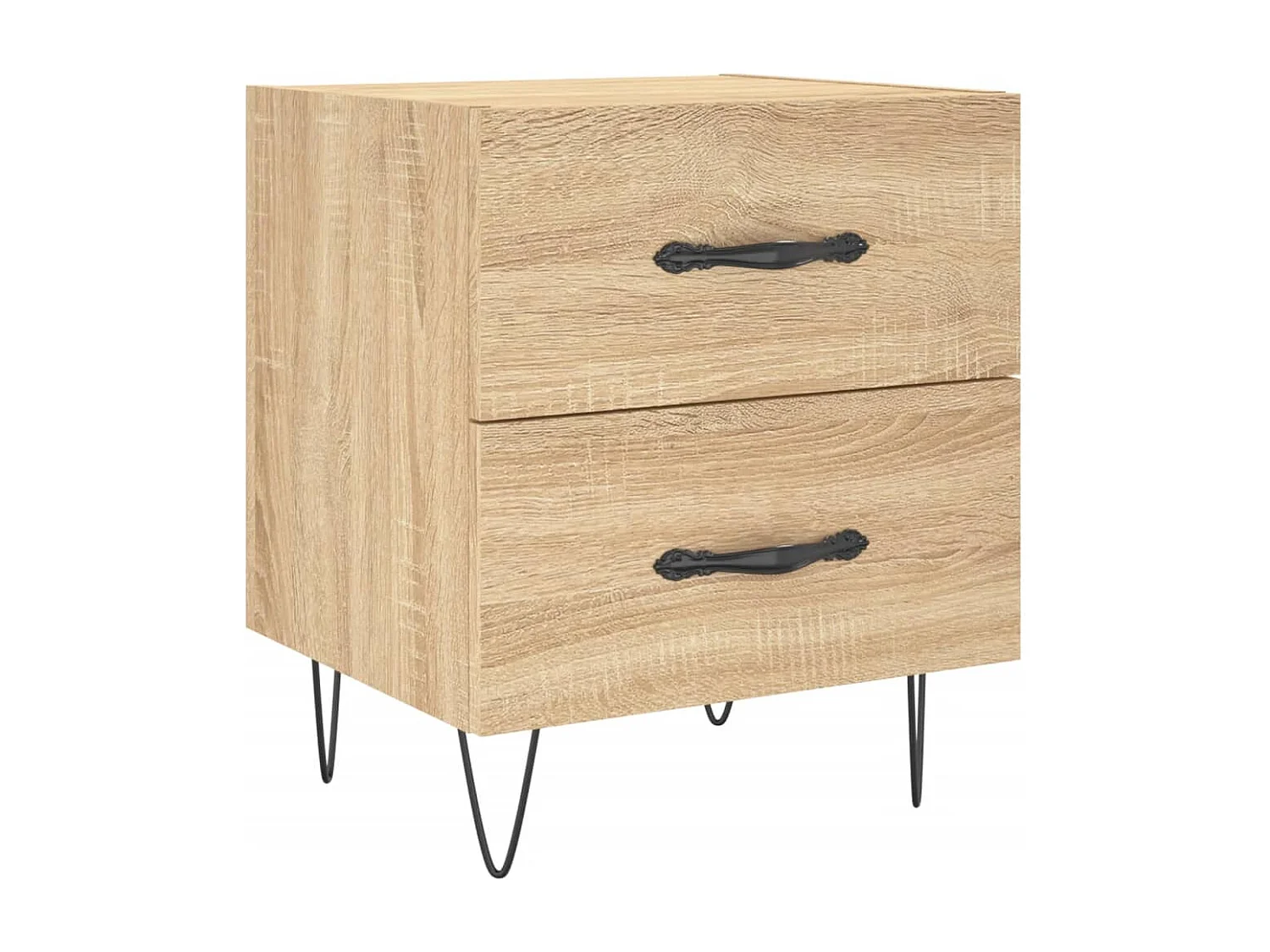 Alameda  Tables de chevet 2 pcs chêne sonoma 40x35x47,5 cm