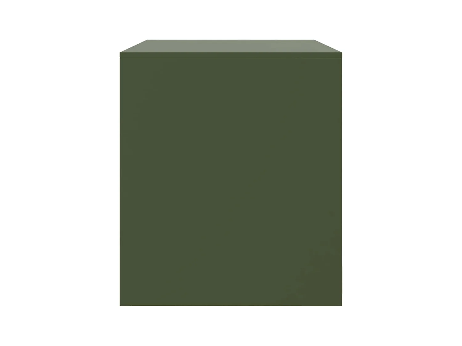 Borrego Springs  Meubles TV 2 pcs vert olive 67x39x44 cm acier