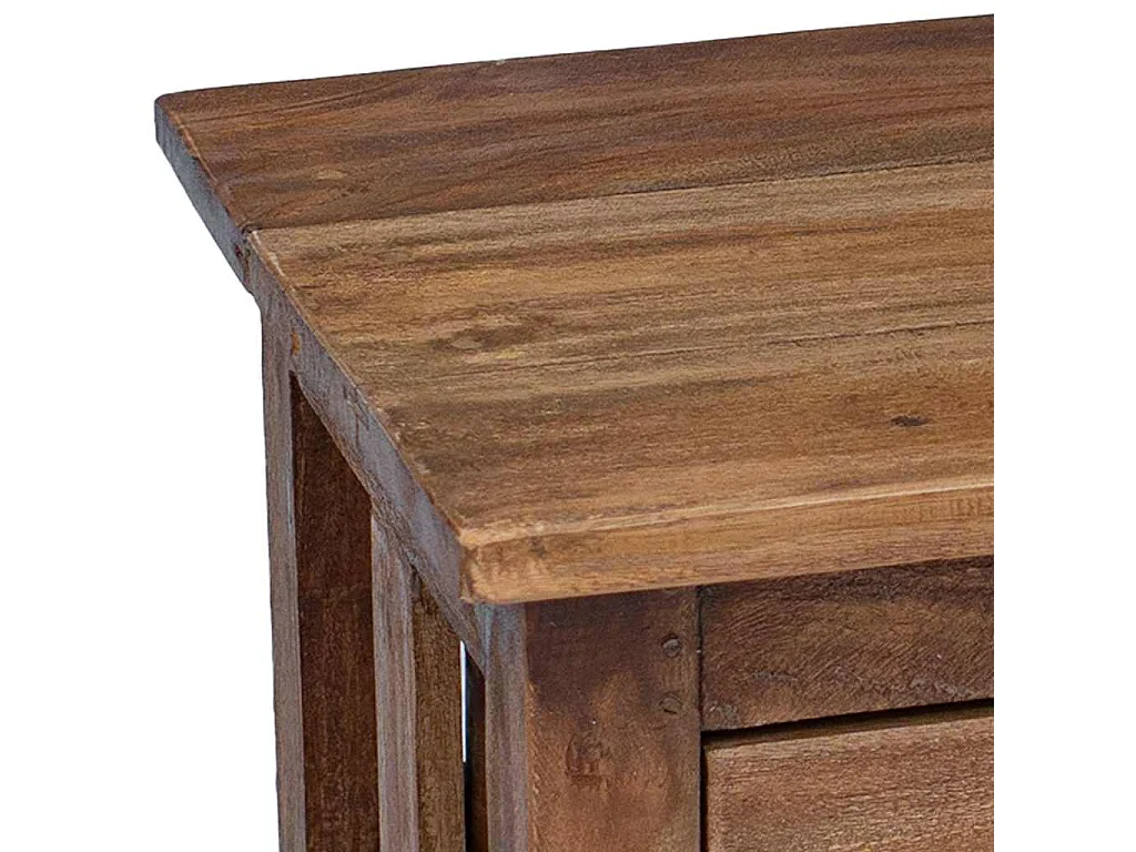 Garden Furniture -  Nachttisch Massives Mahagoniholz 40x30x51 cm