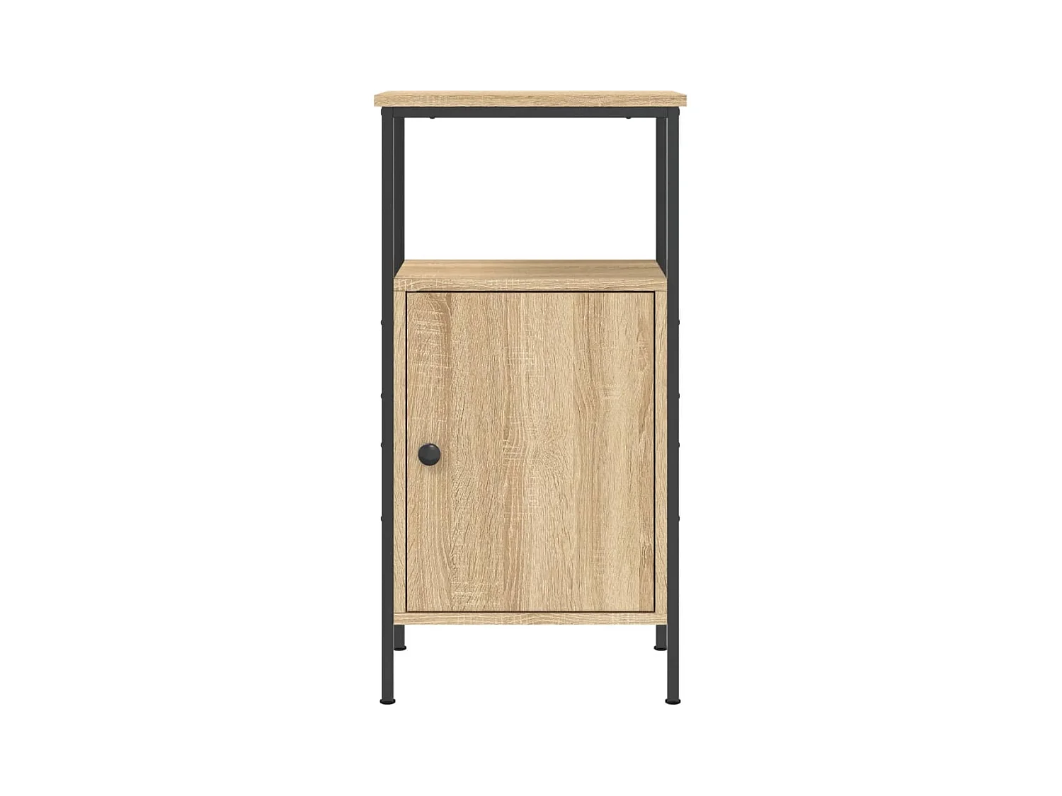 Wellford  Tables de chevet 2 pcs chêne sonoma 41x31x80 cm bois ingénierie