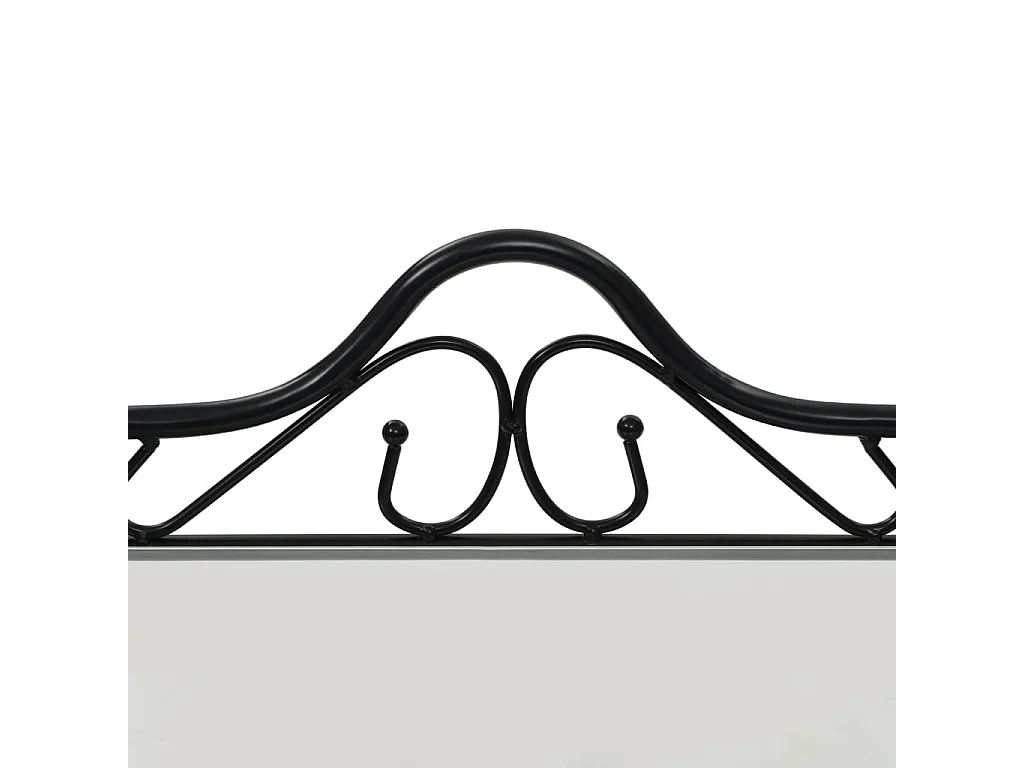 Xylith  Nachttische 2 Stk. Stahl und Hartglas 45x30,5x60 cm Schwarz