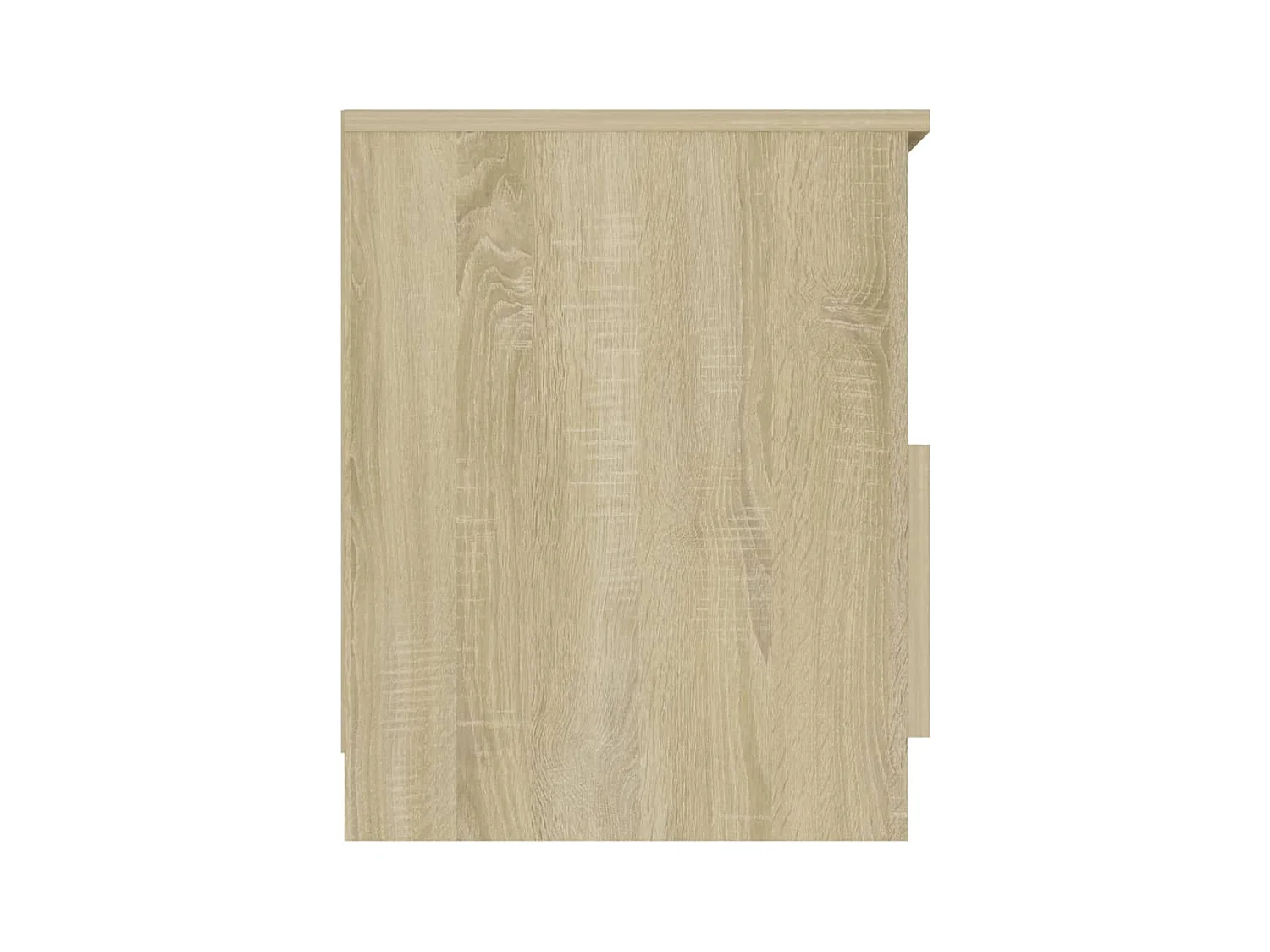 Wouter  Tables de chevet 2 pcs Chêne sonoma 40x40x50 cm Aggloméré