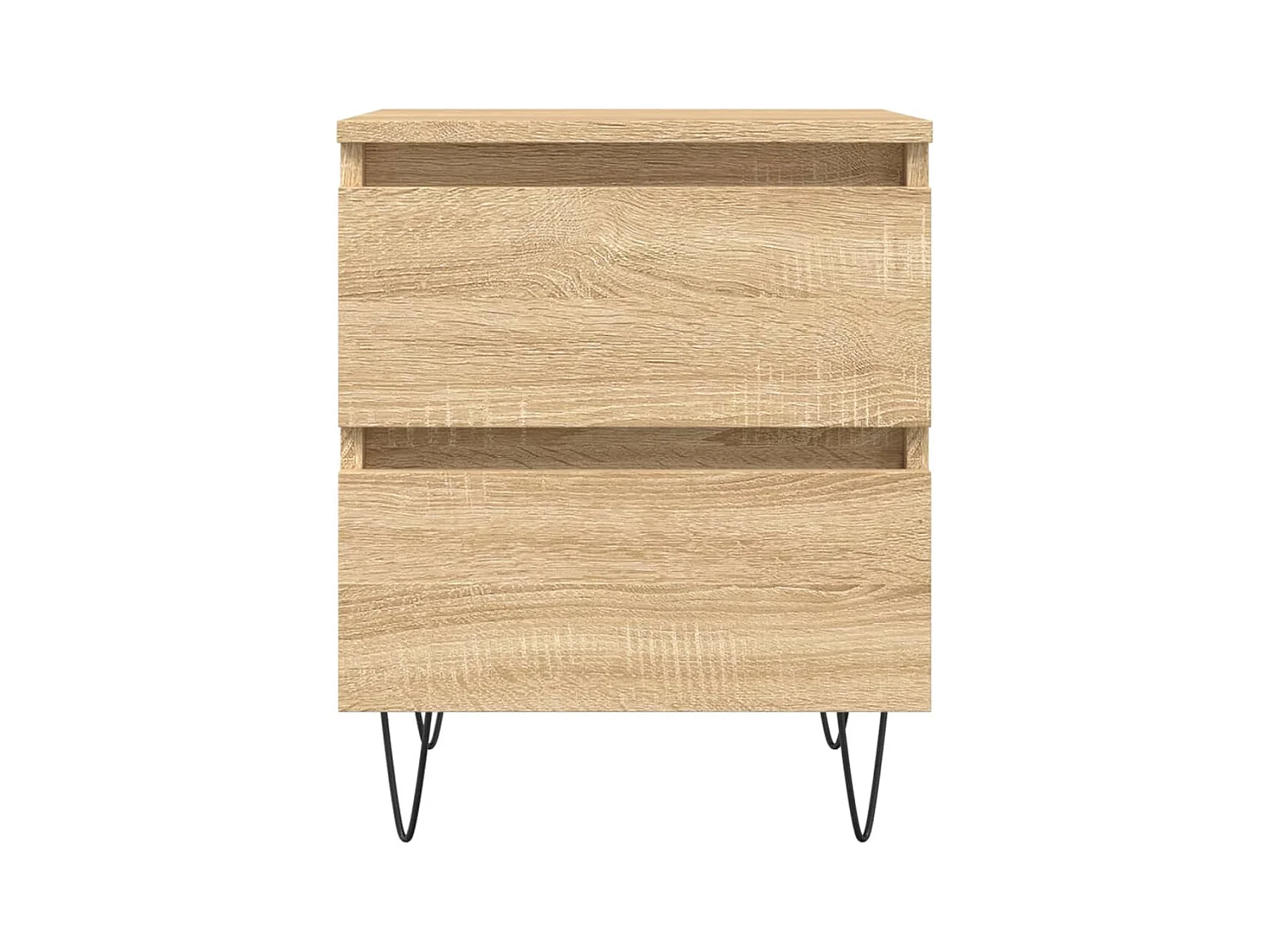 Charlie Cole  Table de chevet chêne sonoma 40x35x50 cm bois d’ingénierie