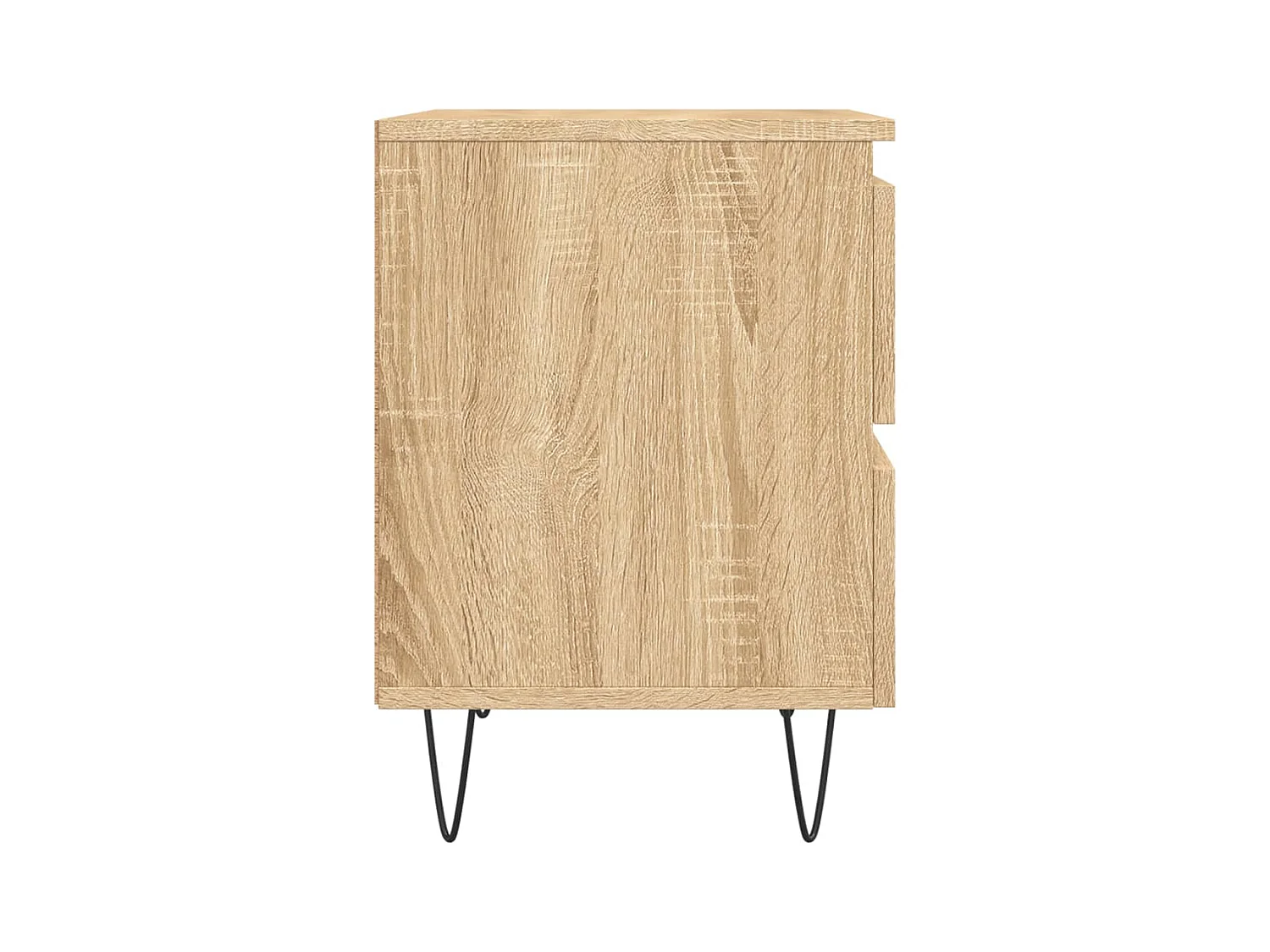 Charlie Cole  Table de chevet chêne sonoma 40x35x50 cm bois d’ingénierie