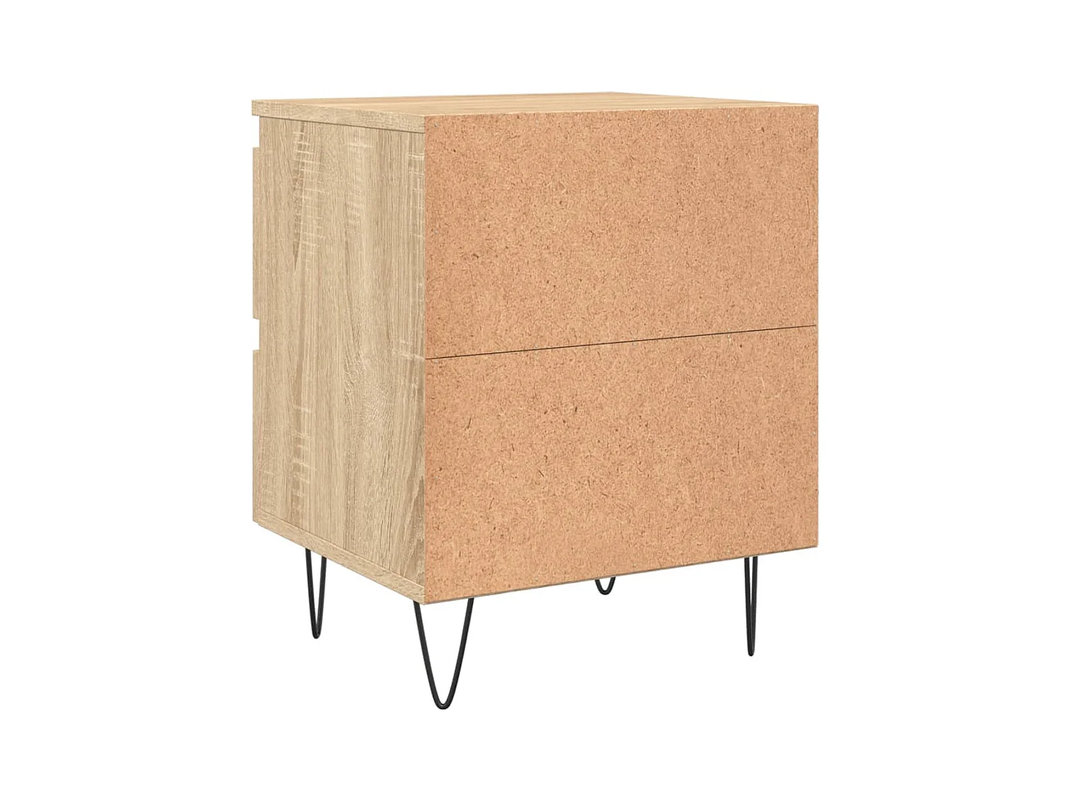 Charlie Cole  Table de chevet chêne sonoma 40x35x50 cm bois d’ingénierie