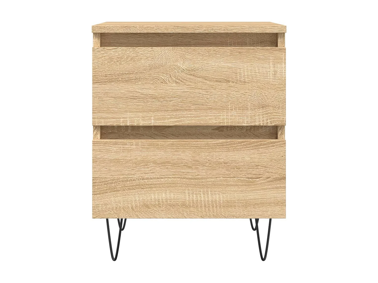 Charlie Cole  Table de chevet chêne sonoma 40x35x50 cm bois d’ingénierie