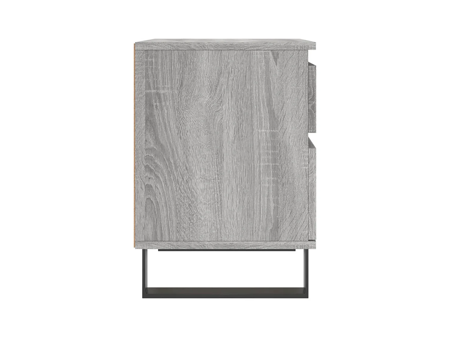 Rinald  Tables de chevet 2 pcs sonoma gris 40x35x50 cm bois ingénierie