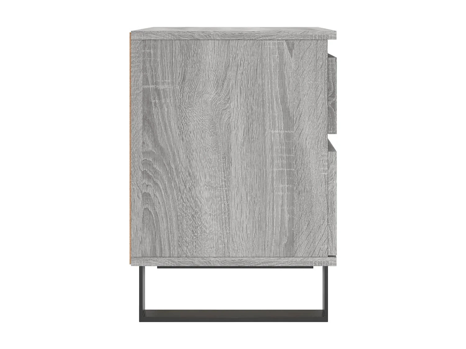 Rinald  Tables de chevet 2 pcs sonoma gris 40x35x50 cm bois ingénierie