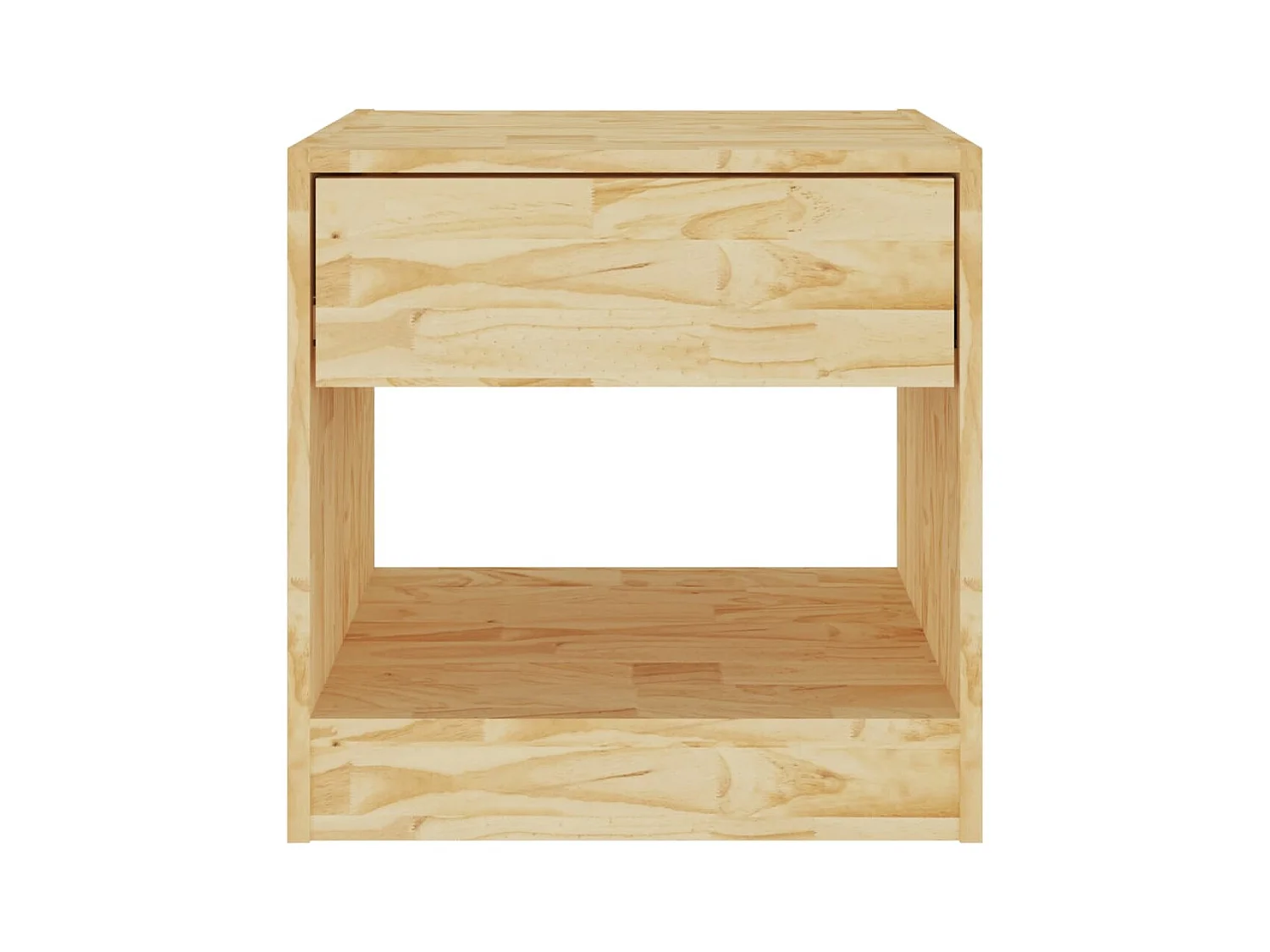 Malrik  Tables de chevet 2 pcs 40x31x40 cm bois de pin massif