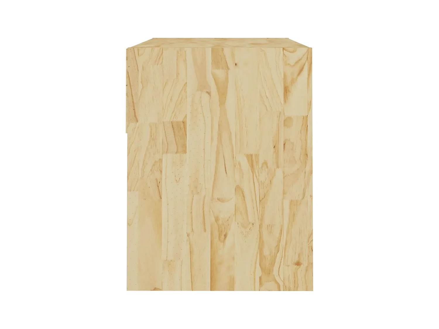 Malrik  Tables de chevet 2 pcs 40x31x40 cm bois de pin massif