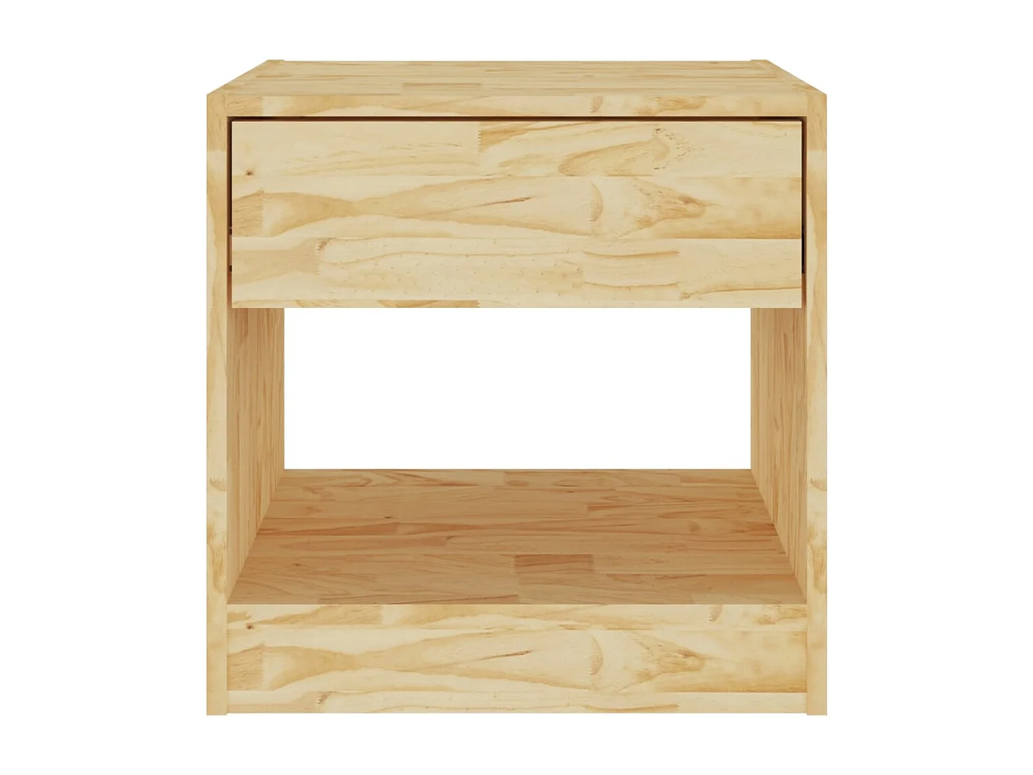 Malrik  Tables de chevet 2 pcs 40x31x40 cm bois de pin massif