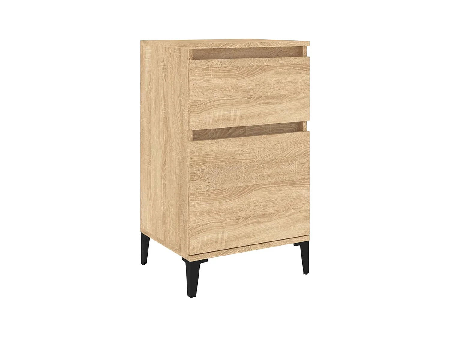Amite  Table de chevet chêne sonoma 40x35x70 cm