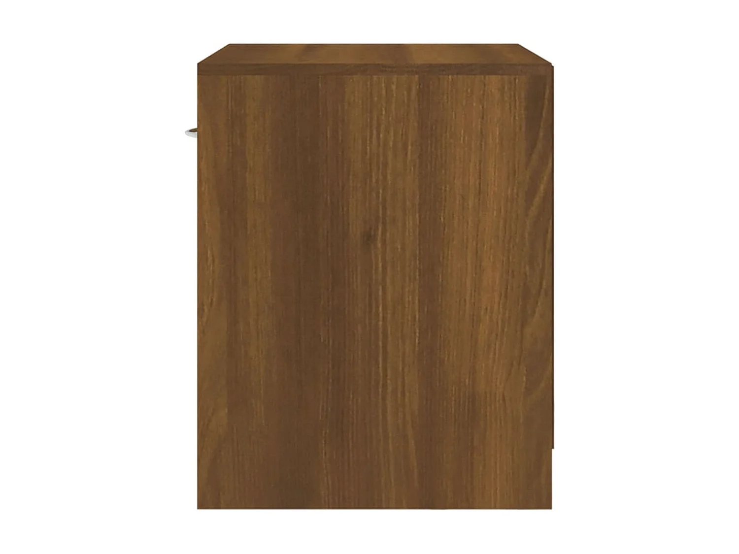 Gralina  Comodini 2 pz con Cassetto Rovere Marrone