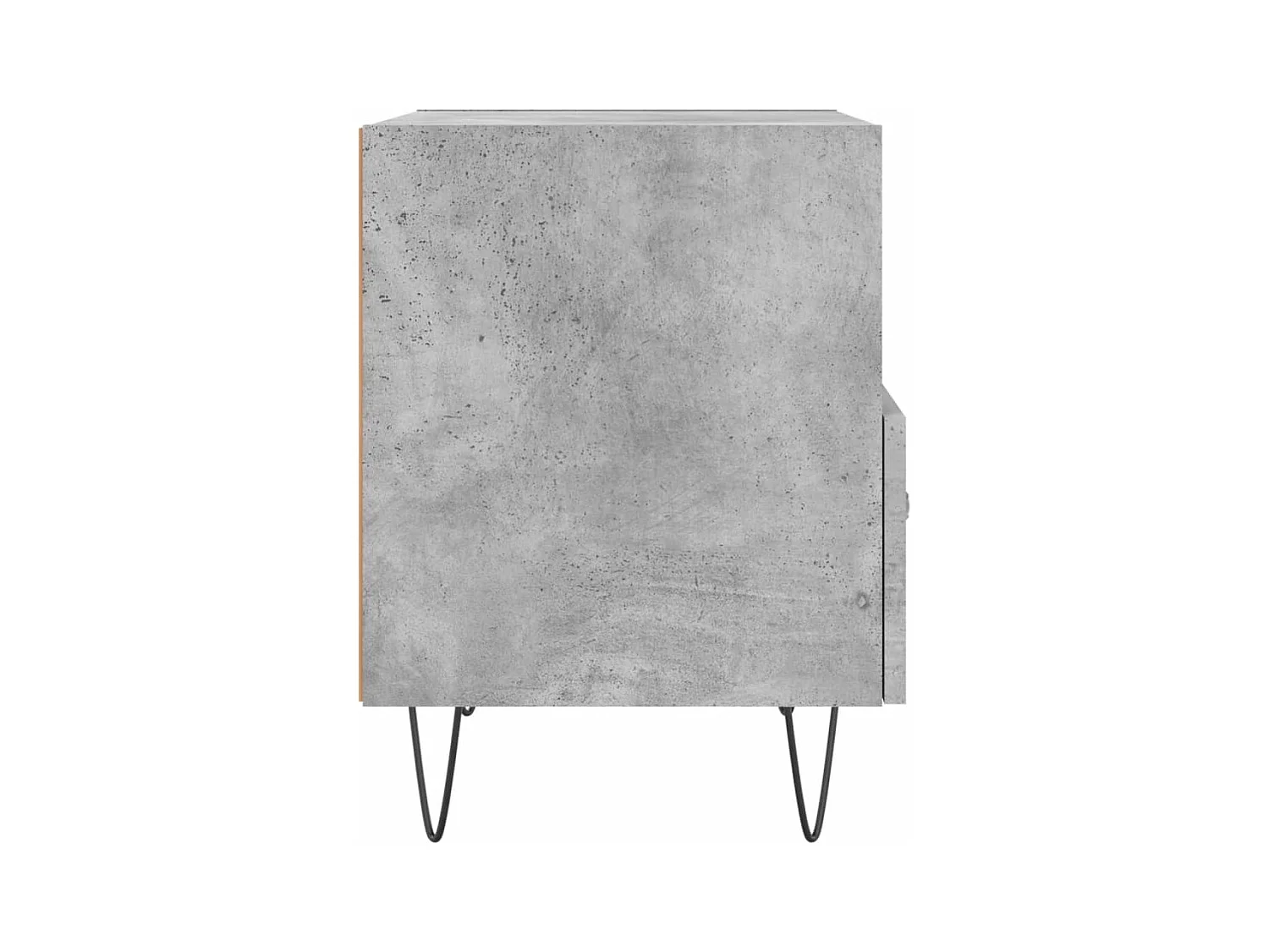 Joshua Tree  Tables de chevet 2pcs gris béton 40x35x47,5cm bois d’ingénierie