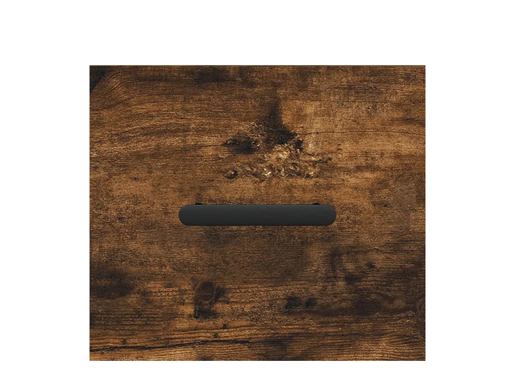 Conflans-Sainte-Honorine  Table de chevet chêne fumé 40x35x47,5 cm bois d’ingénierie