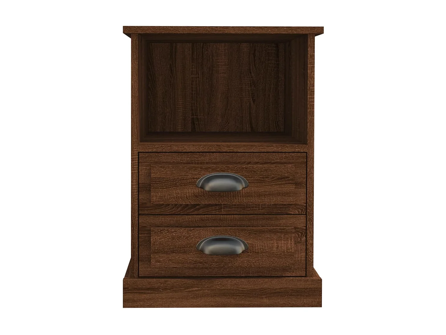 Karly  Comodini 2pz Rovere Marrone 43x36x60 cm