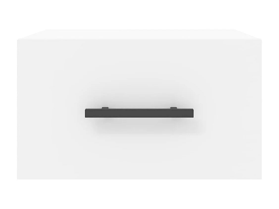 Evelyn Marie  Nachtkastje wandgemonteerd 35x35x20 cm wit