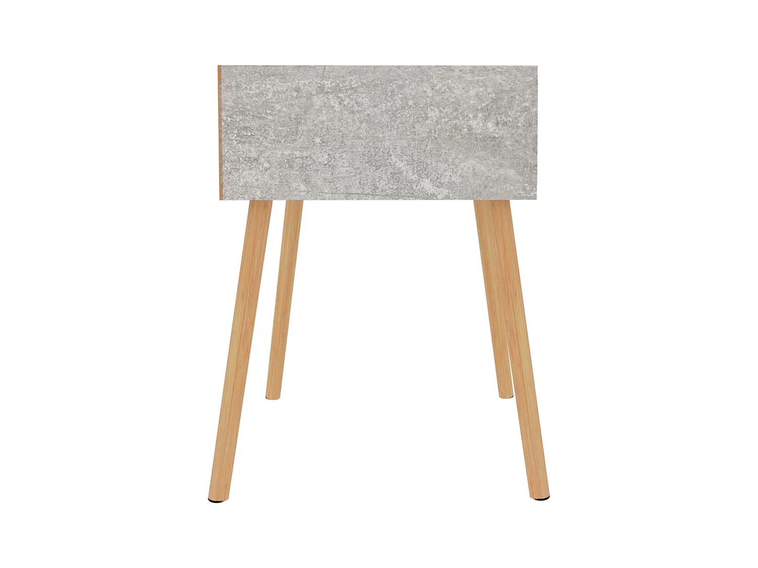 Wellsville  Tables de chevet 2 pcs Gris béton 40x40x56 cm Bois d'ingénierie