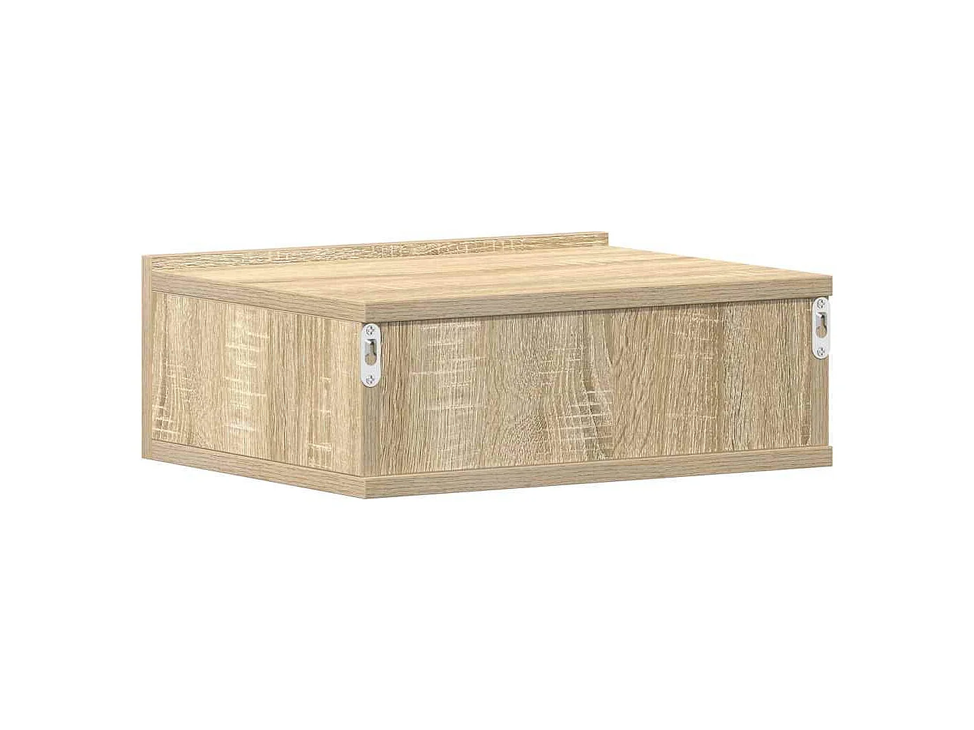 Stanford  Tables de chevet flottantes 2 pcs Chêne sonoma Bois ingénierie