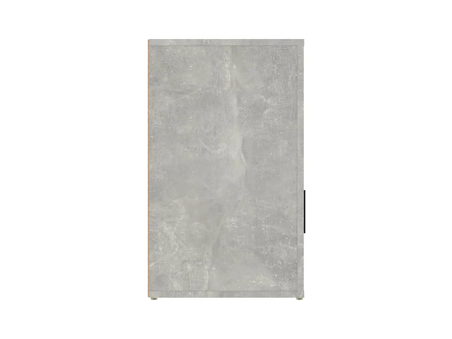 Arkport  Table de chevet Gris béton 50x36x60 cm Bois d'ingénierie