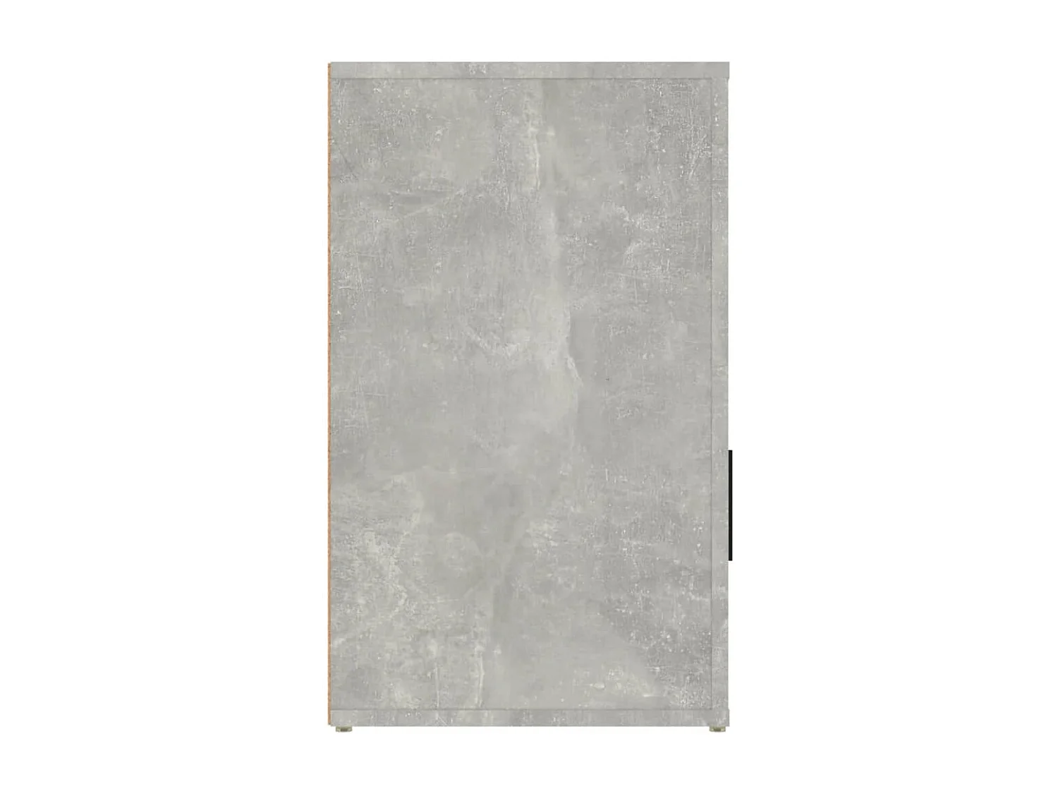 Arkport  Table de chevet Gris béton 50x36x60 cm Bois d'ingénierie