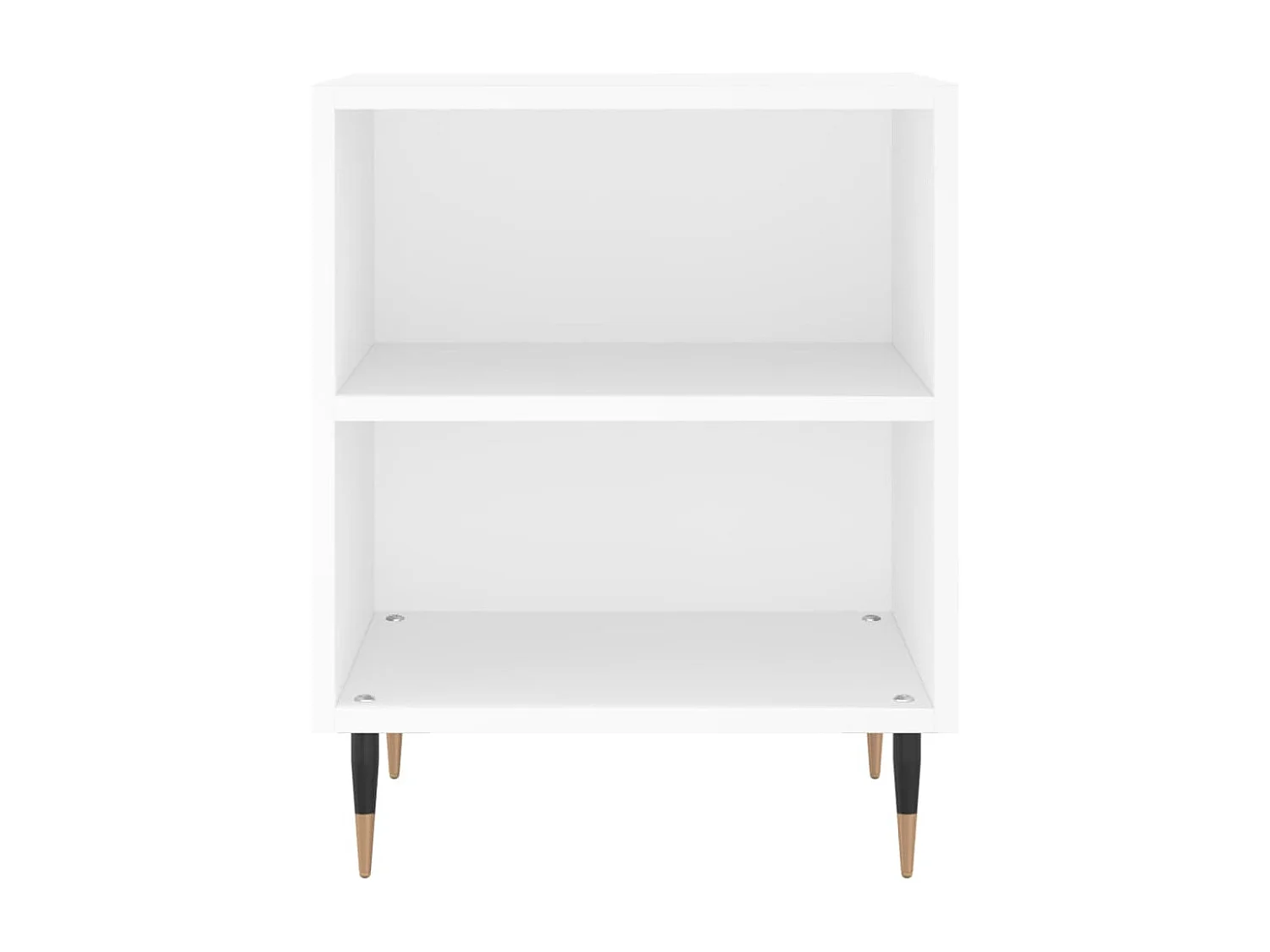 Oguz  Tables de chevet 2 pcs blanc 40x30x50 cm bois d'ingénierie